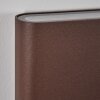Gamas outdoor wall light, bathroom light, Up & Down Light, wall light LED rust-coloured, 1-light source