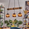 Koyoto hanging light, globe light, pendant light Ecru, black, 3-light sources