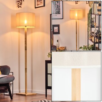 Bassagoda floor lamp Ecru, 1-light source