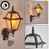 Fornelos outdoor light, outdoor wall light, wall light black, 1-light source, Motion sensor