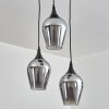 Lutarp hanging light, pendant light black, 3-light sources