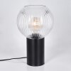 Koyoto globe light, desk lamp, table lamp clear, 1-light source