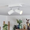 Gesteira ceiling light, ceiling spotlight white, 2-light sources