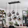 Gastor hanging light, globe light, pendant light Smoke-coloured, 6-light sources