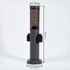 Sessa pedestal light, plug-in light, path light anthracite, 1-light source