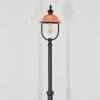 Gascon lamp post, path light copper, black, 1-light source