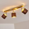 TIBRO Ceiling Light gold, grey, 3-light sources