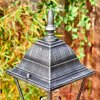 Naofe lamp post, path light black, silver, 2-light sources