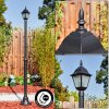 Naofe lamp post, path light black, 1-light source