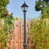 Naofe lamp post, path light black, 1-light source