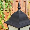 Naofe lamp post, path light black, 1-light source