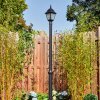 Naofe lamp post, path light black, 1-light source