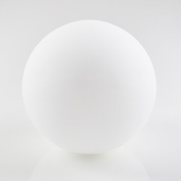 Lamp shade made of glass  Gastor replacement glass, spare part 15 cm white