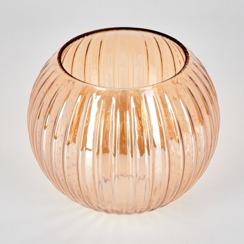 Koyoto replacement glass, spare part 15 cm Amber