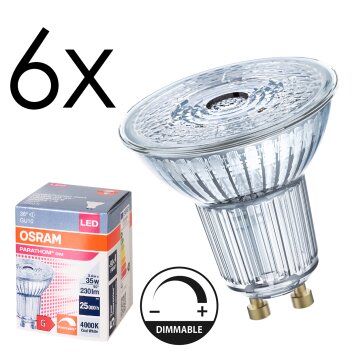 Osram lights GU10 LED 3.4 Watt neutral white 230 Lumen