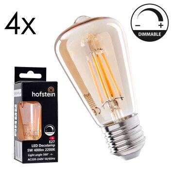E27 LED 5 Watt warm white dimmable 400 Lumen