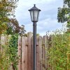 Loria lamp post, path light black, 1-light source