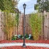 Loria lamp post, path light black, 1-light source