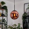 Gastor hanging light, globe light, pendant light coppery, 1-light source