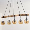 Ripoll hanging light, globe light, pendant light Ecru, black, 5-light sources