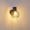Bacau Wall Light black-gold, 1-light source