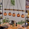 Ripoll hanging light, globe light, pendant light Ecru, black, 5-light sources