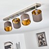 ALSEN Ceiling Light matt nickel, 4-light sources