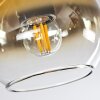 Koyoto  Pendant Light glass 15 cm gold, clear, 4-light sources