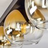 Koyoto  Pendant Light glass 15 cm gold, clear, 4-light sources