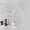 Chehalis globe light, wall light clear, 3-light sources