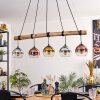 Koyoto hanging light, globe light, pendant light Ecru, black, 5-light sources