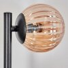 Chehalis globe light, wall light Amber, 3-light sources