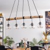 Ripoll hanging light, globe light, pendant light Ecru, black, 5-light sources