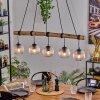 Ripoll hanging light, globe light, pendant light Ecru, black, 5-light sources