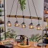 Ripoll hanging light, globe light, pendant light Ecru, black, 5-light sources