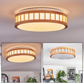 Amarelos ceiling light LED Ecru, white, 1-light source