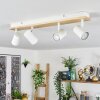 Gesteira ceiling light, ceiling spotlight Ecru, white, 4-light sources