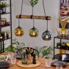 Ripoll hanging light, globe light, pendant light Ecru, black, 3-light sources