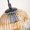 Ripoll hanging light, globe light, pendant light Ecru, black, 3-light sources