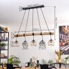 Ripoll hanging light, globe light, pendant light Ecru, black, 5-light sources