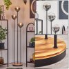 Gastor floor lamp 30 cm Light wood, black, 3-light sources