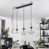 Apedo hanging light, globe light, pendant light clear, 3-light sources