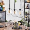 Apedo hanging light, pendant light clear, 3-light sources