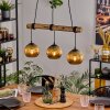 Koyoto hanging light, globe light, pendant light Ecru, black, 3-light sources