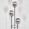 Koyoto floor lamp black, 3-light sources