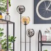 Koyoto floor lamp black, 3-light sources