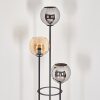 Koyoto floor lamp black, 3-light sources