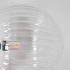 Chehalis globe light, wall light 23 cm clear, 3-light sources