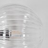 Chehalis globe light 23 cm clear, 3-light sources