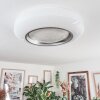 Dayen ceiling light LED silver, white, 1-light source, Remote control